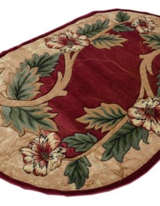 Синтетический ковер Hand Carving 0926A bordeaux-beige - высокое качество по лучшей цене в Украине.